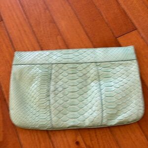 J.crew leather clutch